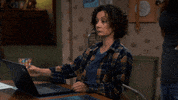 Sara Gilbert Drink GIF by ABC Network