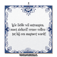 Wijsheid Spreuk Sticker by Tegelspreuken.nl