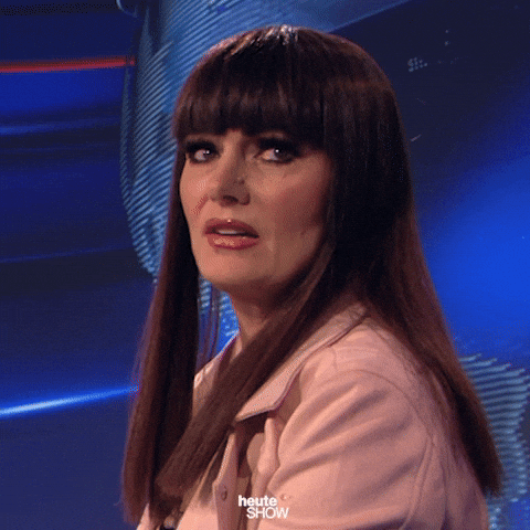 Martina Hill Help GIF by ZDF heute-show