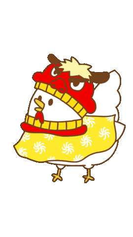 Bird Chicken Sticker by nova