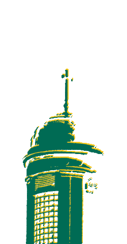 Siena Saints Heart Sticker by Siena College