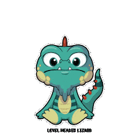Frog Dinosaur Sticker by VeeFriends