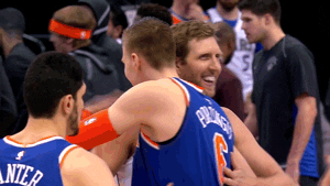 dirk nowitzki player court GIF by NBA