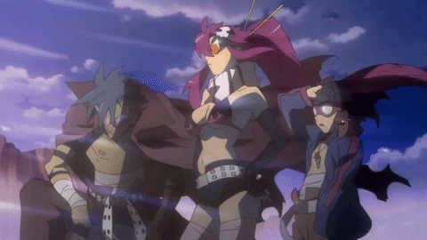 gurren lagann simon GIF