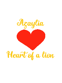 Little Lion Heart Sticker
