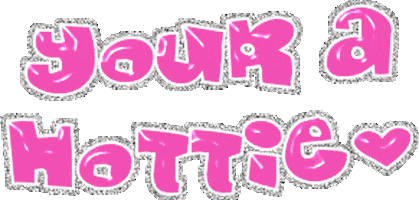 hottie STICKER