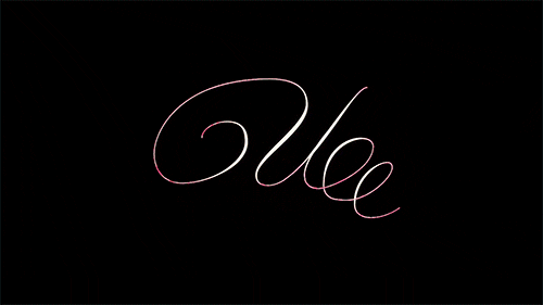 hair typography GIF by Digg
