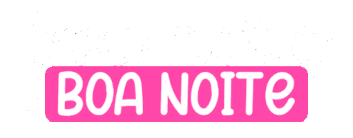 Boa Noite Pink Sticker