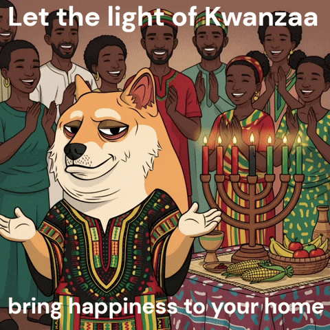 Kwanzaa GIF by Doge Pound