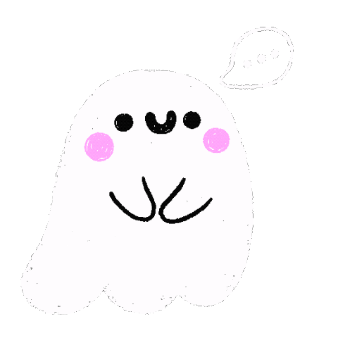 Halloween Ghost Sticker