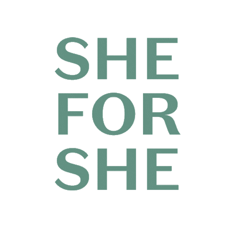 She For She Sticker by Gala of Grace