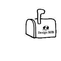 Mailbox Dbb Sticker by Design B&B