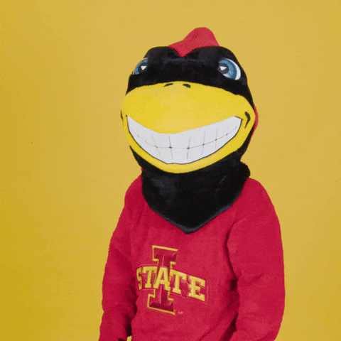 High Five Iowa State GIF by Iowa State University Foundation
