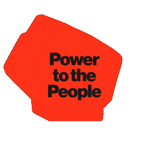 Power To The People Rls Sticker by Rosa-Luxemburg-Stiftung