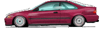Honda Coupe Sticker