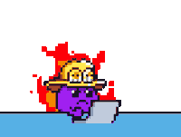 Angry Wake Up Sticker by Potatozzz by 9GAG