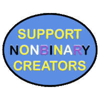 thelightleaks pride create empowerment nonbinary Sticker