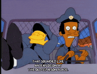 Happy Season 4 GIF by The Simpsons