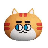 Cat 3D Sticker by 궁디팡팡 캣페스타