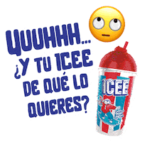 ICEEmx ice helado nieve iced Sticker