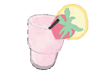 tessterpos pink friends cheers breakfast Sticker