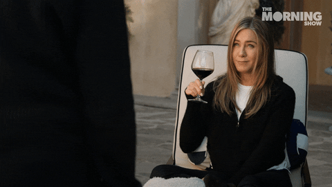 Jennifer Aniston Drinking GIF by Apple TV+