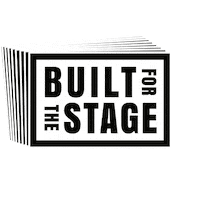 builtforthestage broadway actorsareathletes builtforthestage bfts Sticker