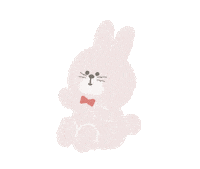 Birthday Rabbit Sticker