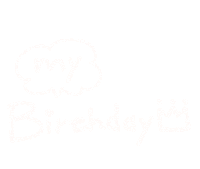 Birthday 誕生日 Sticker