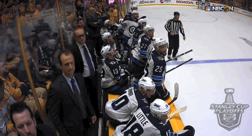 happy ice hockey GIF by NHL