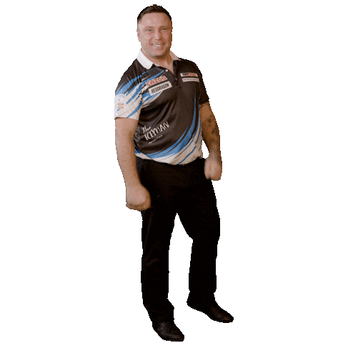 Celebrating Gerwyn Price Sticker by Interwetten