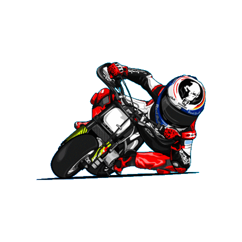 Honda Bike Sticker by Werner vom Stein