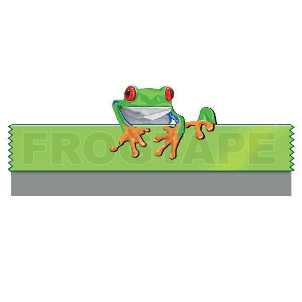 frogtape giphyupload frog tape green tape Sticker