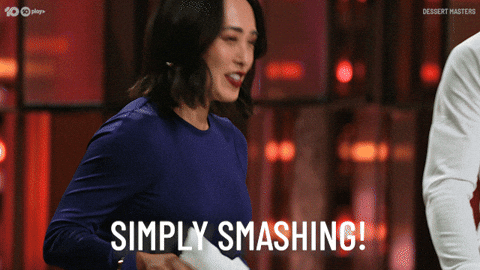 Dessert Smashing GIF by MasterChefAU