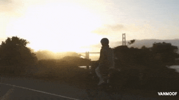 Bike Sunset GIF by vanmoof