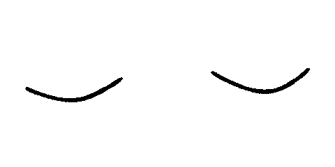 Cartoon Face Sticker by Laurie Rowan