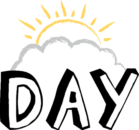 Weather Cloudy Day Sticker