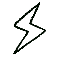 Lightning Thunder Sticker