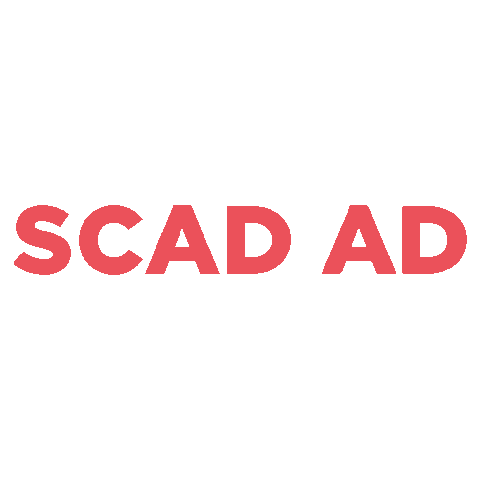 ad school scad Sticker