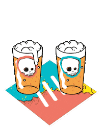 Meet Me Drinking Sticker by what3words