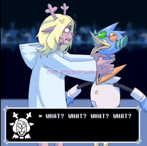 Dr_Punpunk what angry giphycreatortest deltarune GIF