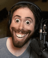 Asmongold Smile GIF