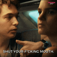 josh hutcherson shut up GIF by Tragedy Girls