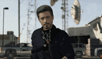 robert downey jr fire GIF by Morphin