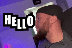 I See You Hello GIF by Mike Hitt