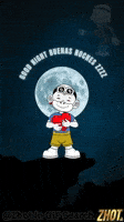 Dream Big Good Night GIF by Zhot