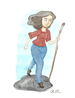 illustration gif artists on tumblr GIF by Ashlyn Anstee