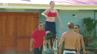 Christina Stilts GIF by Big Brother Australia