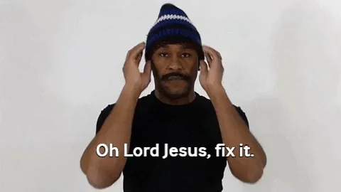 Meme Pray GIF by Robert E Blackmon