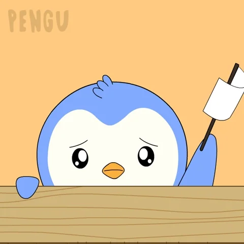 Tired Give Up GIF by Pudgy Penguins